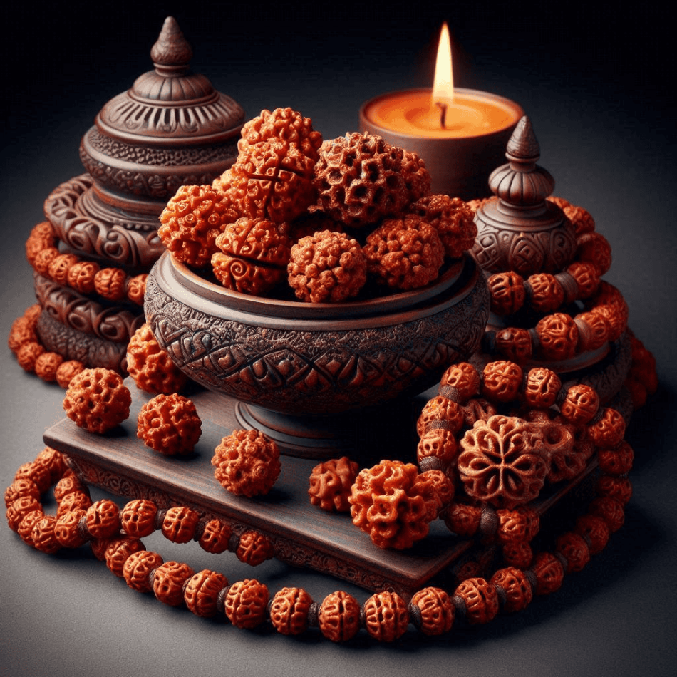 Colors of Rudraksha beads